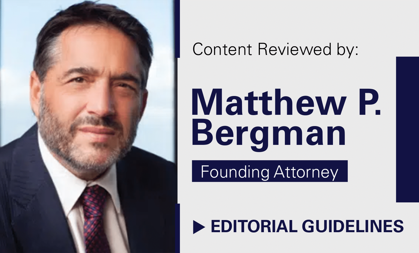Matthew Bergman "Reviewed By" Box