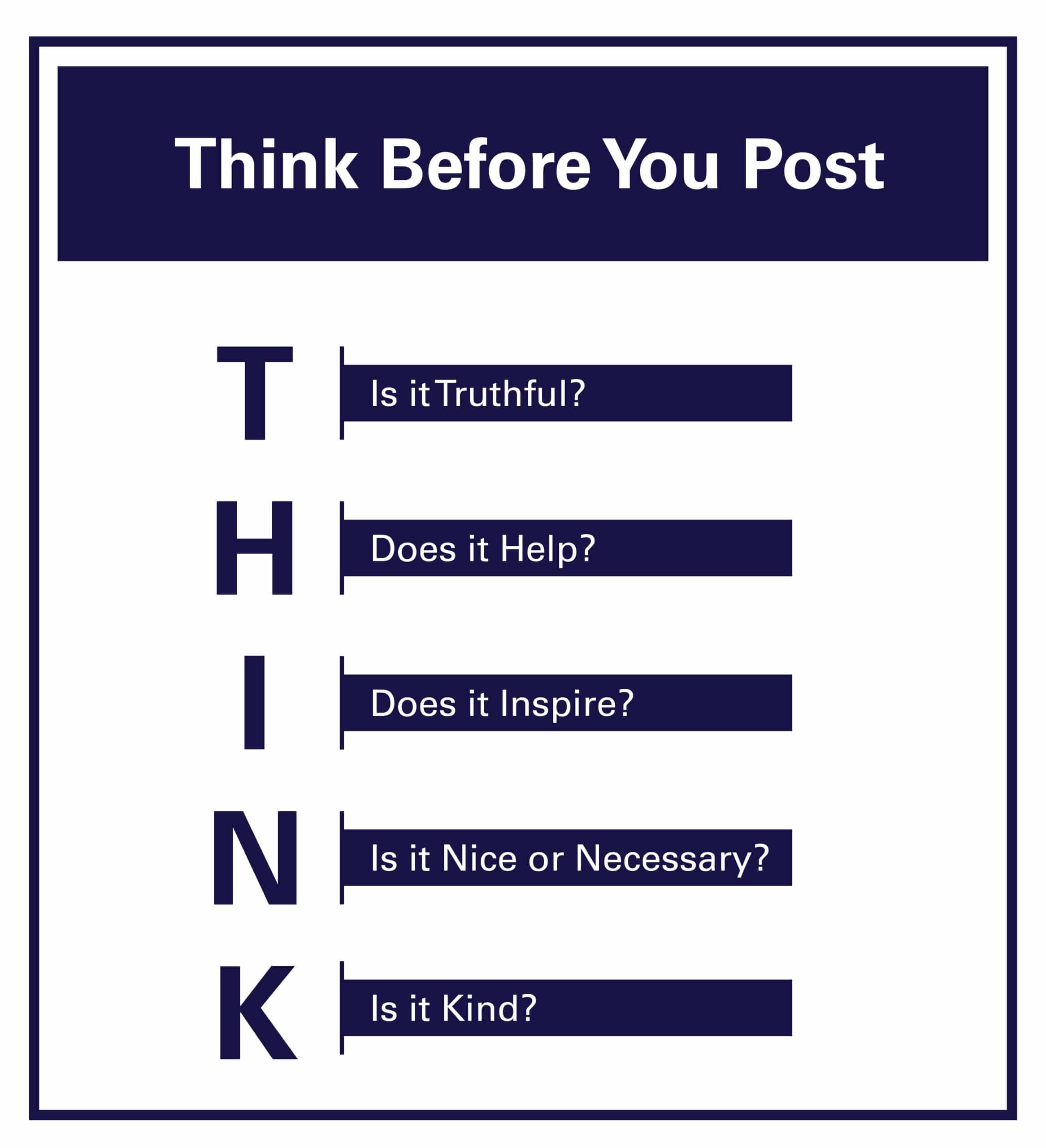 THINK Before You Post