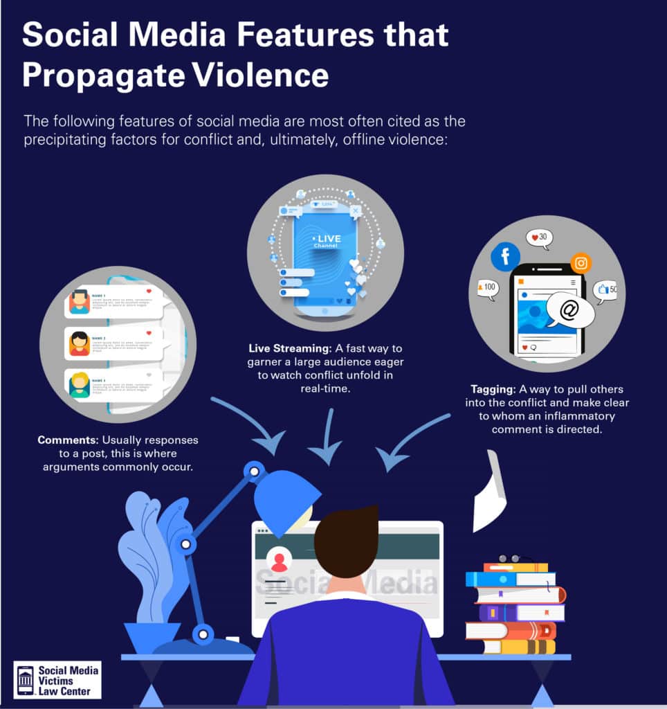 Social Media Violence Infographic