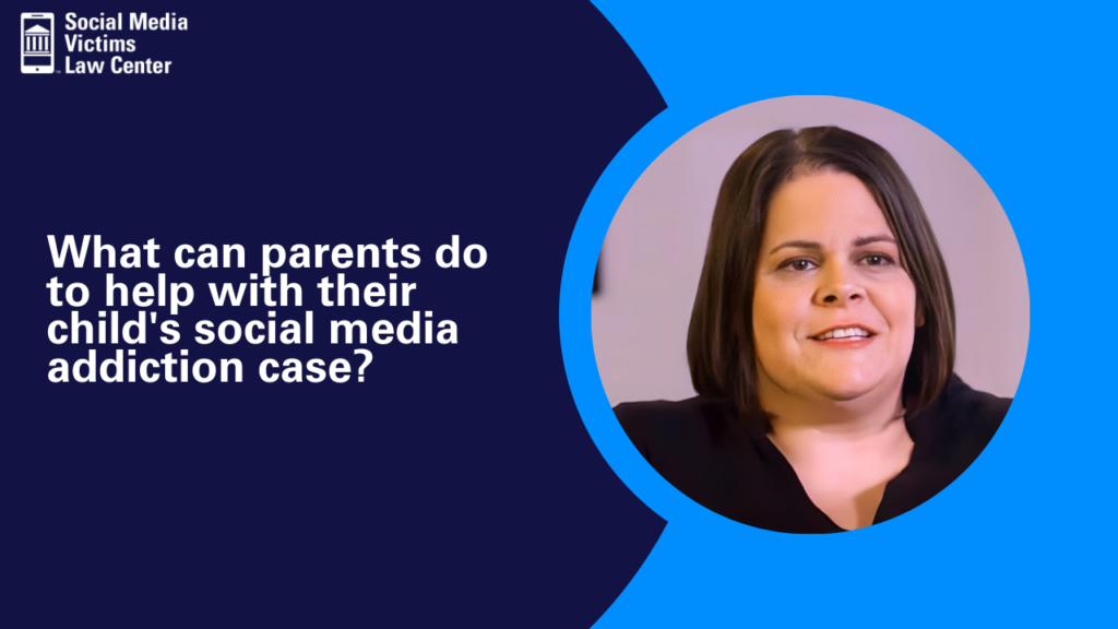 What can parents do to help with their child's social media addiction case?