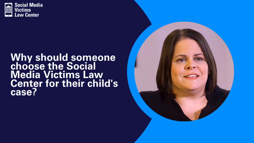 Why should someone choose the Social Media Victims Law Center for their child's case?