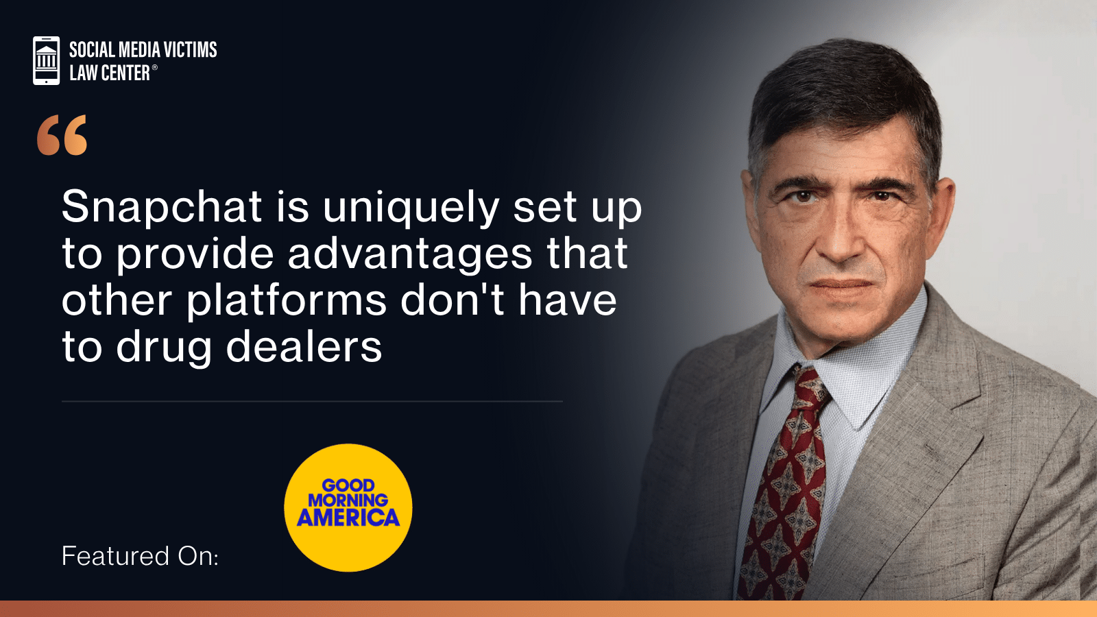 matthew p bergman quote from Good Morning America