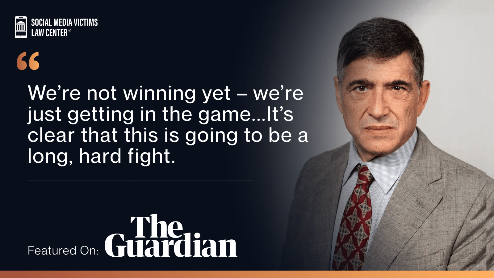 matthew p bergman quote from The Guardian