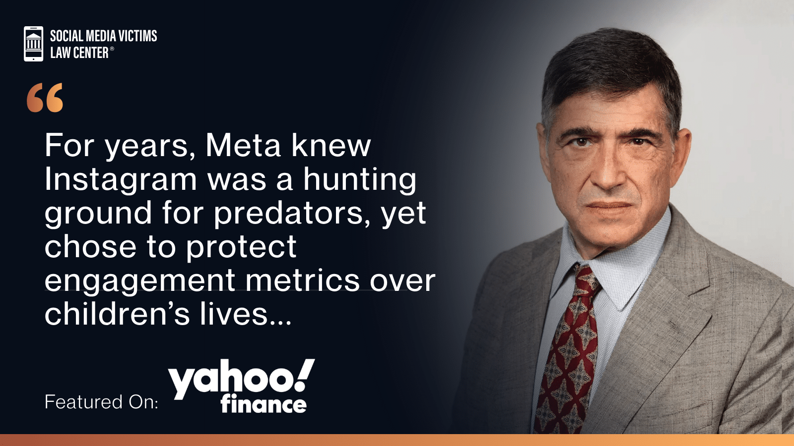 matthew p bergman quote in Yahoo Finance article