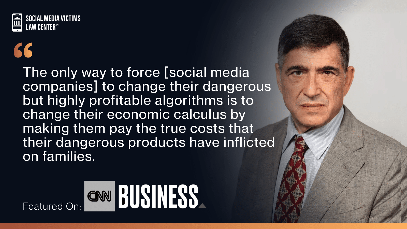matthew p. bergman featured in CNN Business