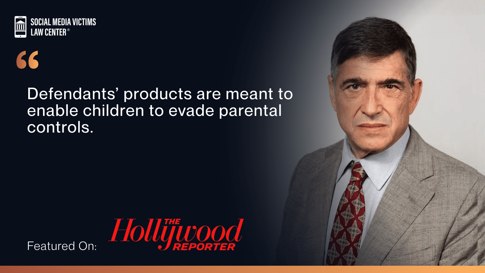 matthew p. bergman featured in The Hollywood Reporter
