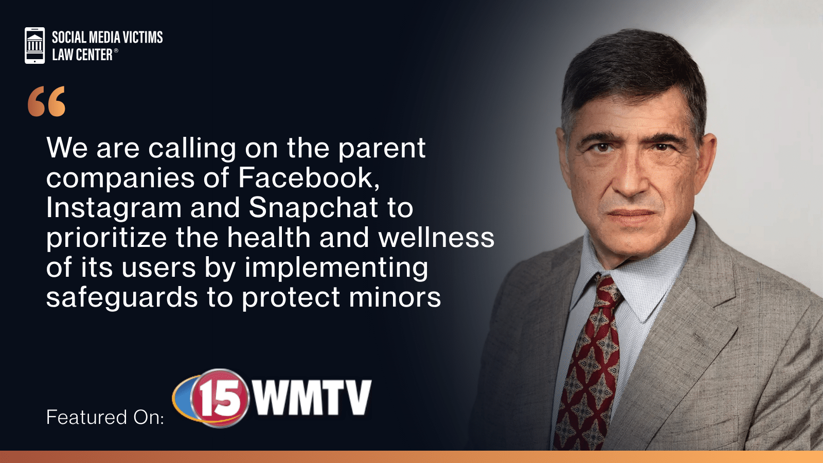 matthew p. bergman featured on WMTV