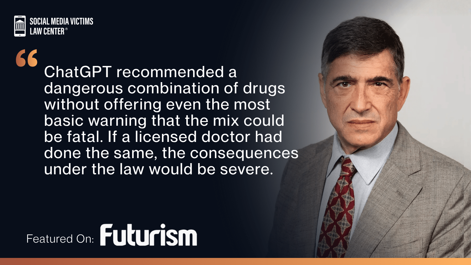 Matthew P. Bergman featured on Futurism