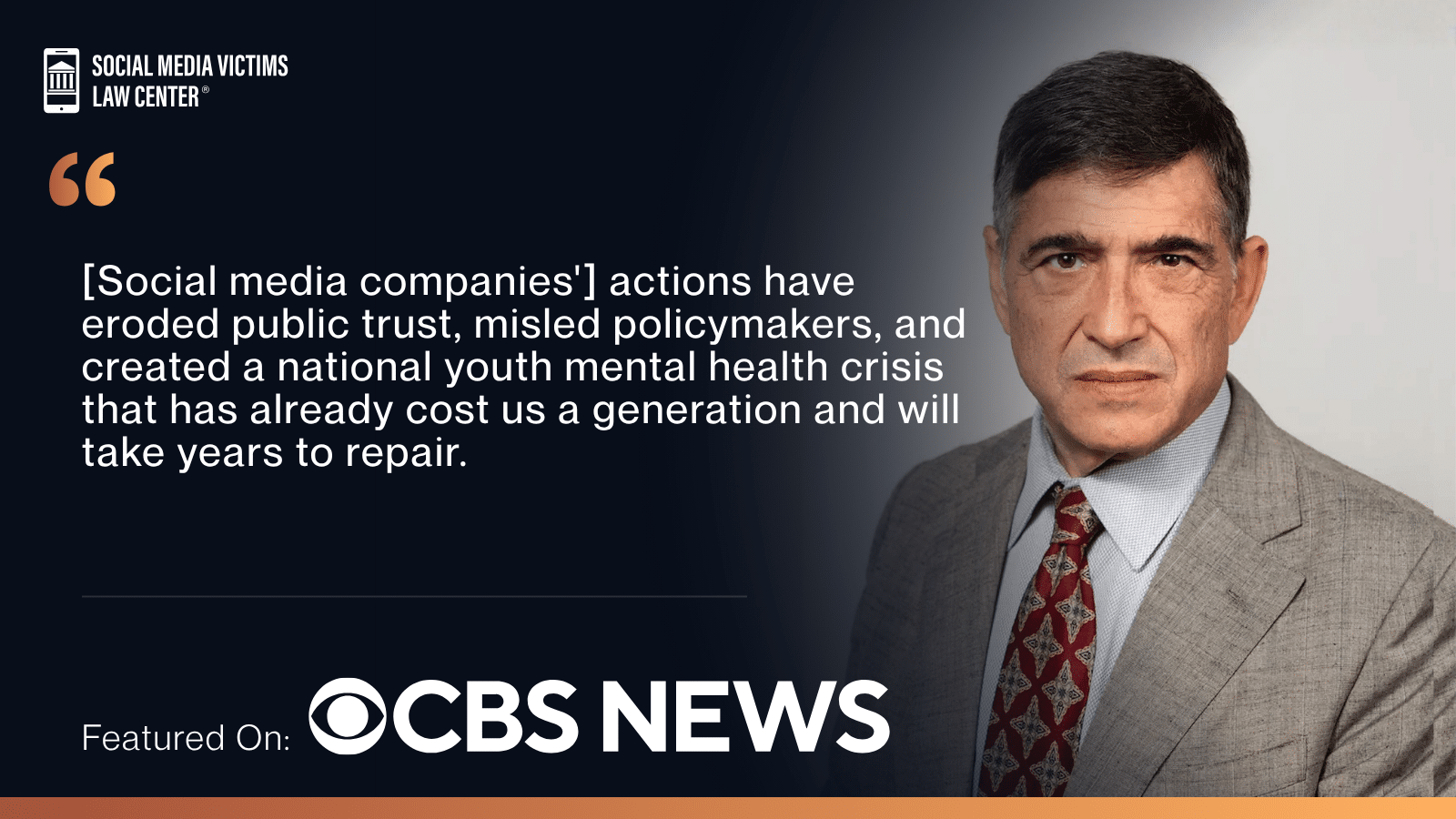 matthew p. bergman featured on CBS News