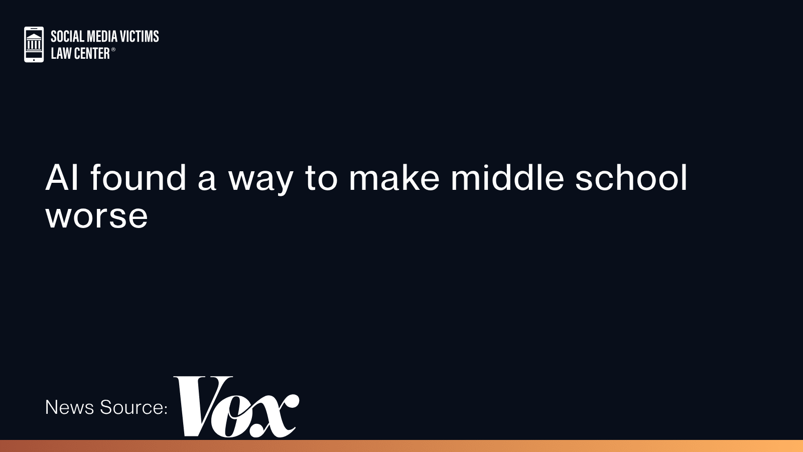 AI found a way to make middle school worse