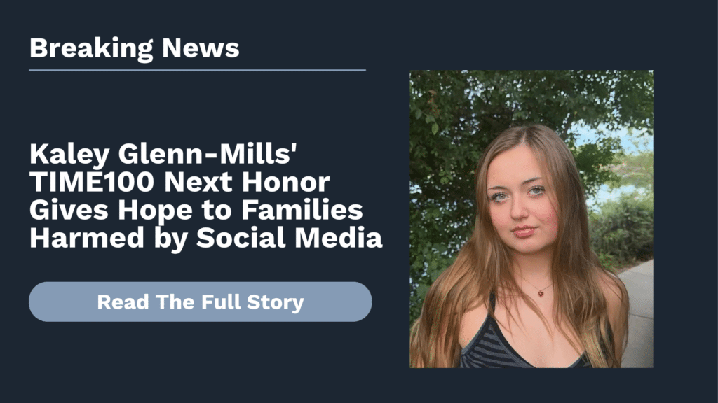 a photo of Kaley Glenn-Mills from her TIME100 recognition