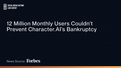 12 Million Monthly Users Couldn't Prevent Character.