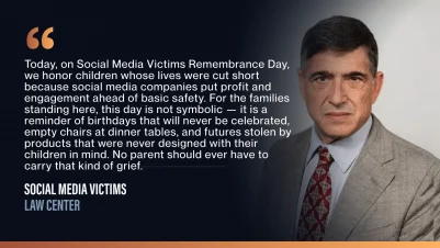 Matthew P. Bergman Social Media Victims Remembrance Day Statement (1)